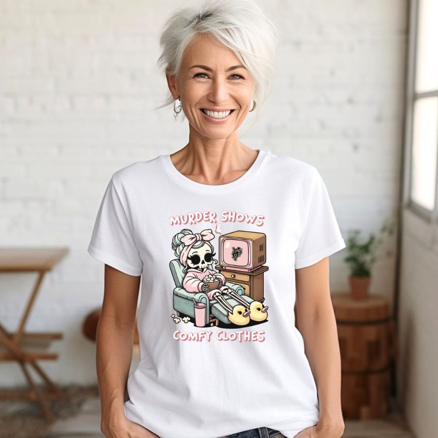 Murder Shows Comfy Clothes T-shirt