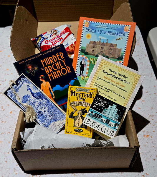 Historical Cozy Mystery 1-time Book Box