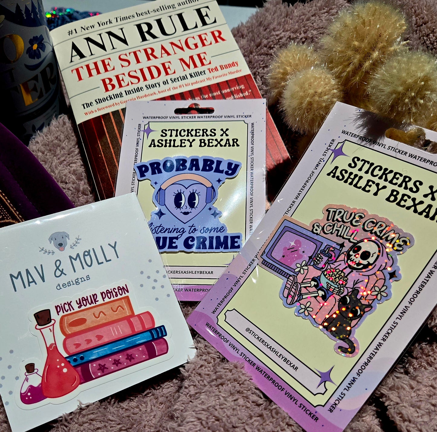 True Crime Sticker Club Subscription