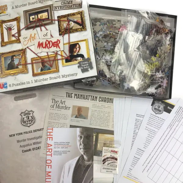 Case File Puzzle - The Art of Murder