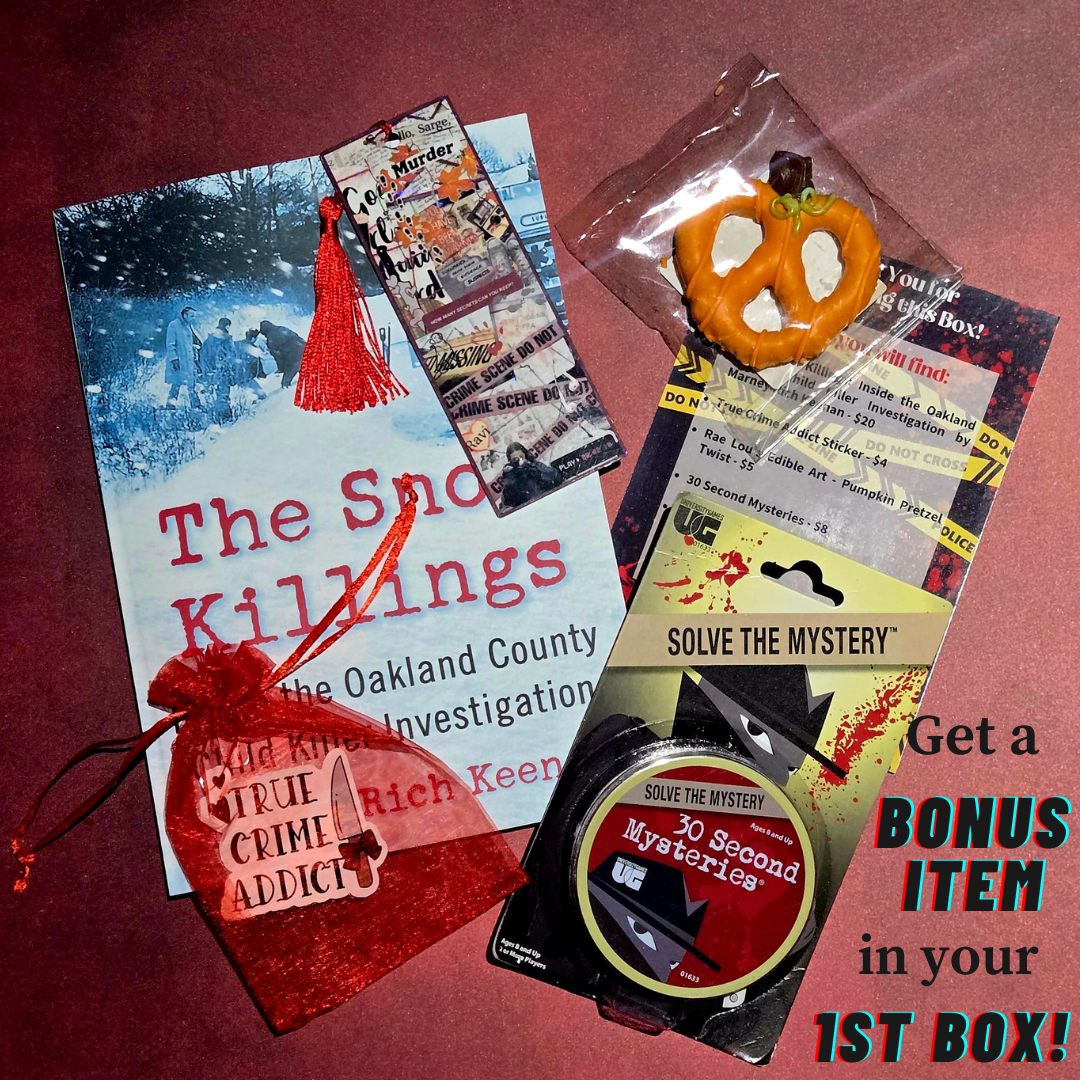 Bi-monthly True Crime Book Box