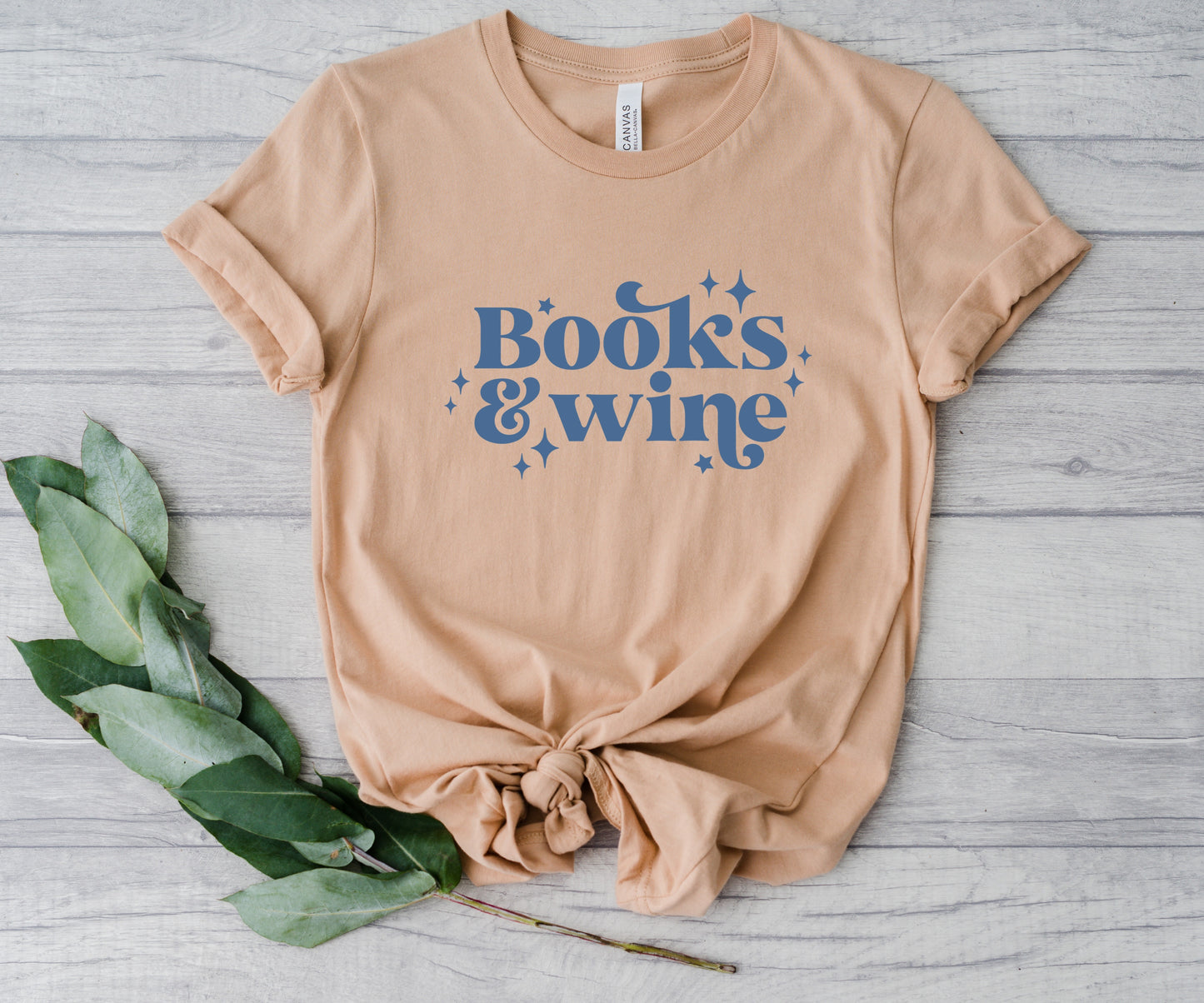 Books and Wine Reader T-shirt