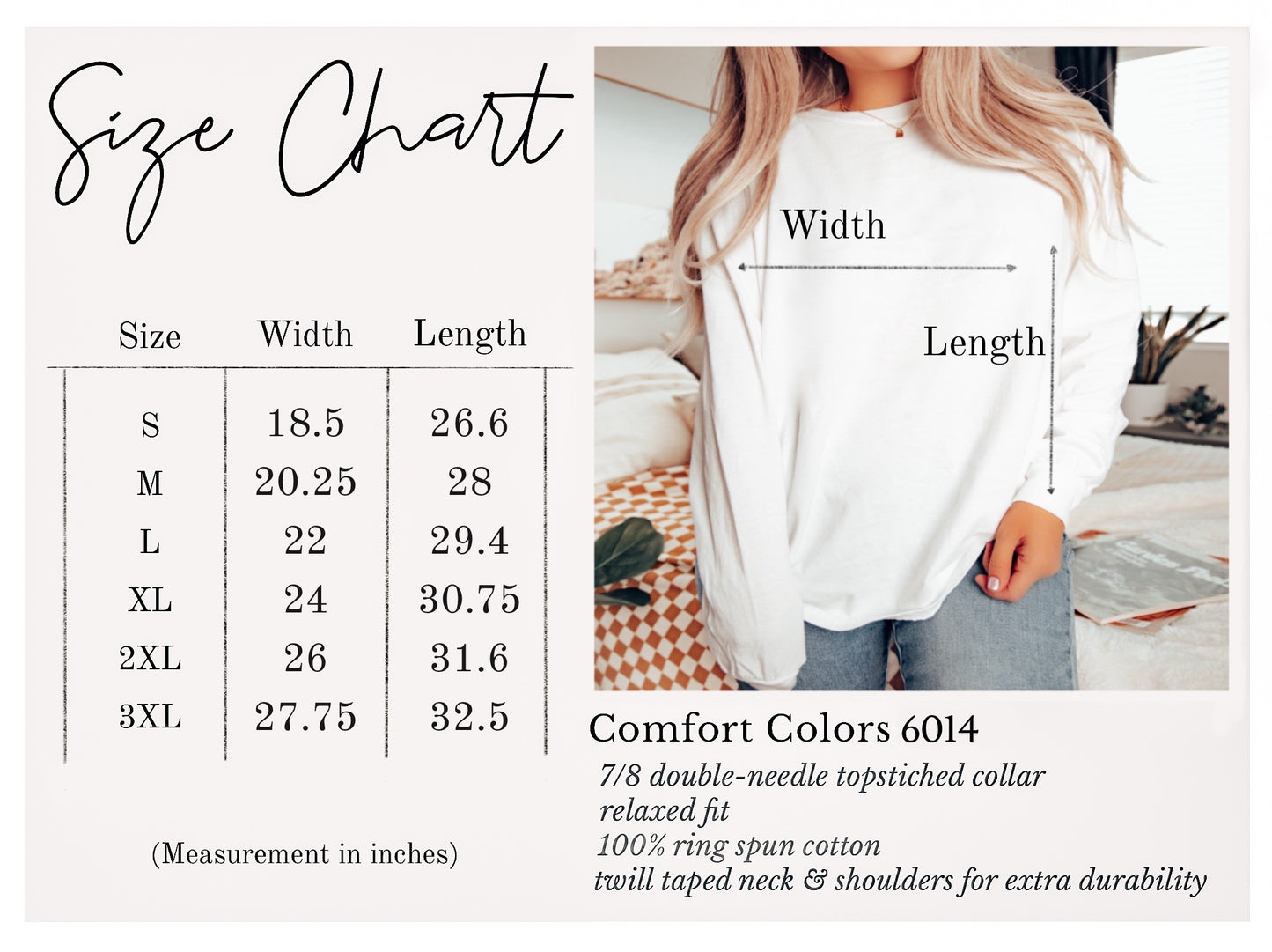 Ghost Bookworm Long Sleeve Comfort Colors T-Shirt