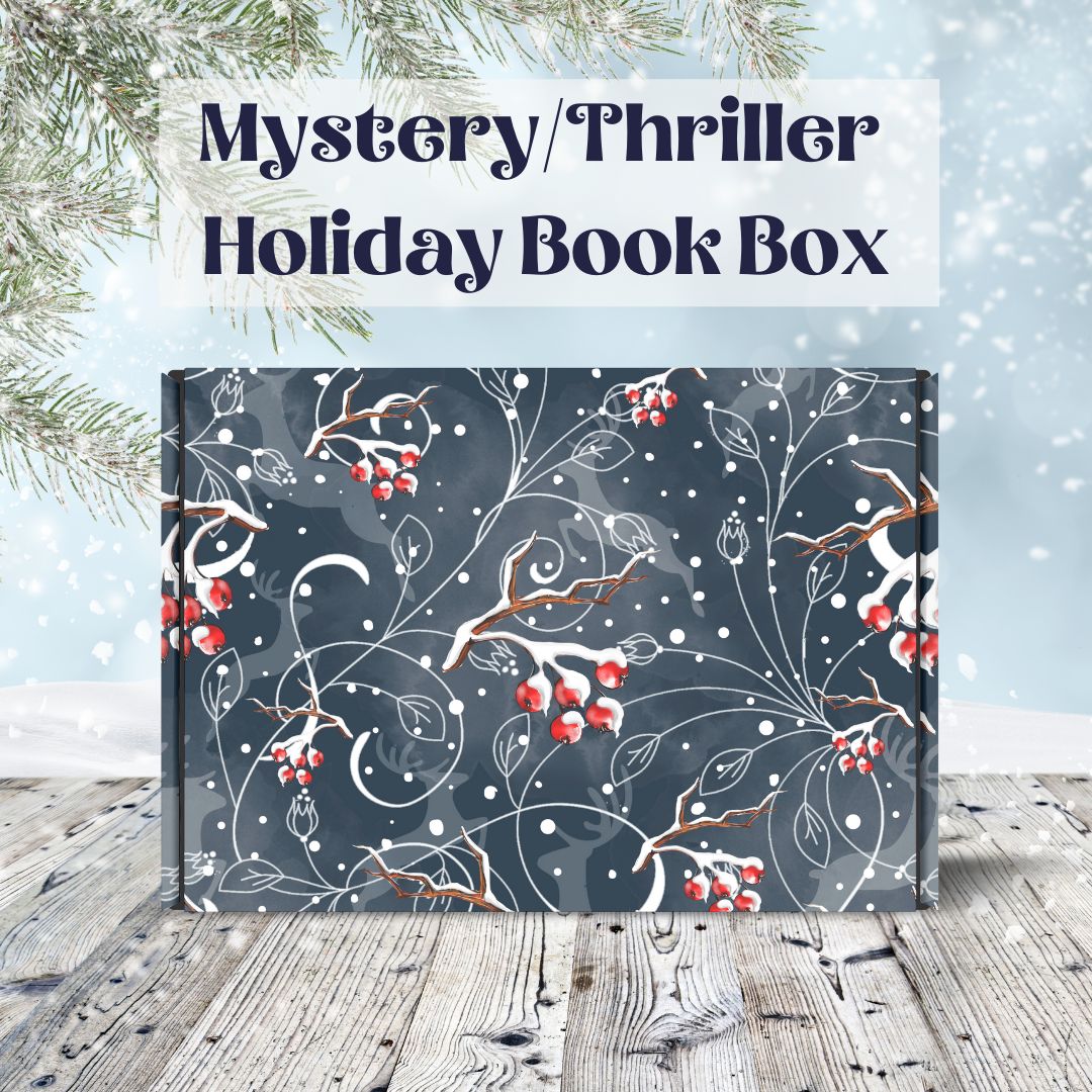 Holiday Book Box Featuring Mystery/Thriller Books