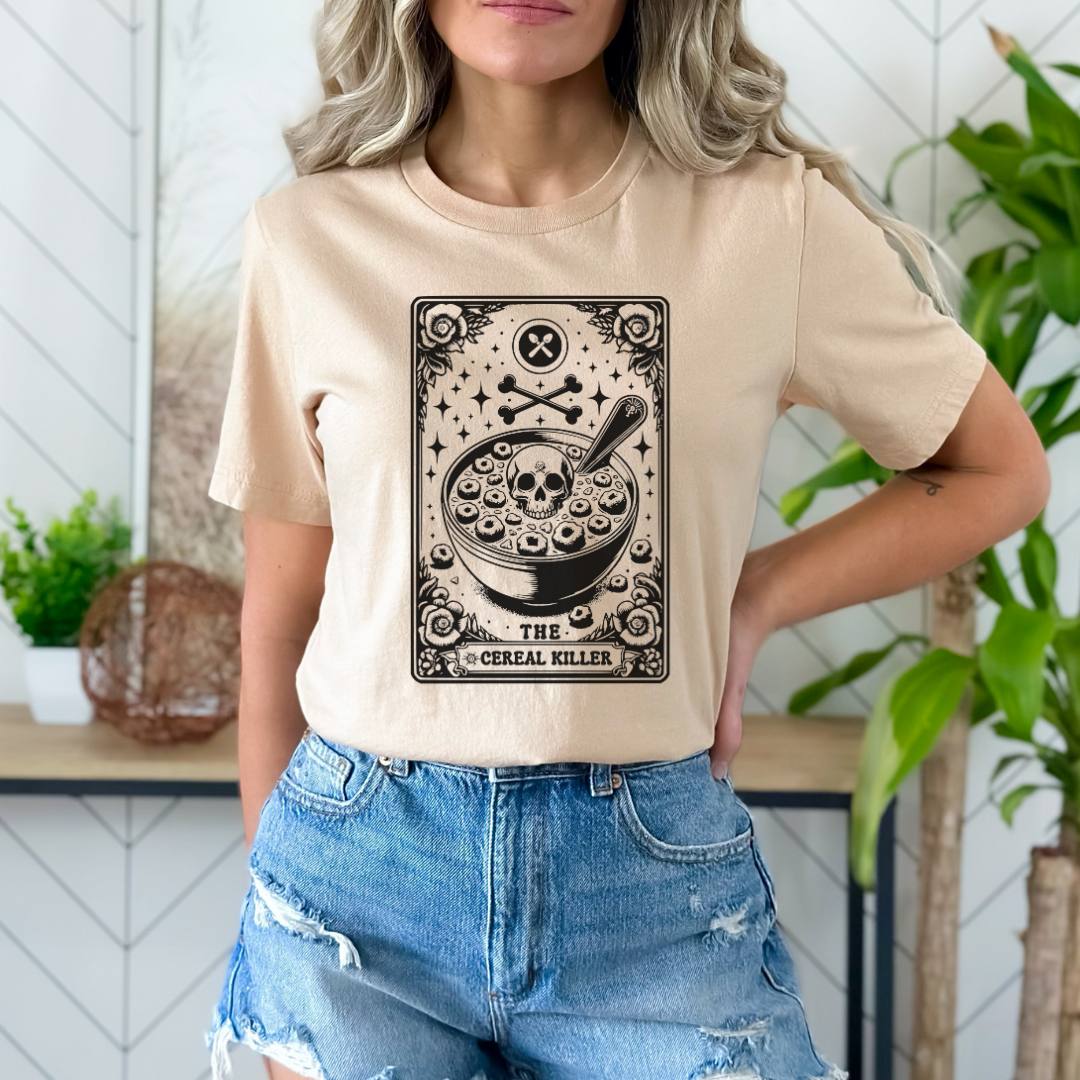 Cereal Killer Tarot Card T-shirt