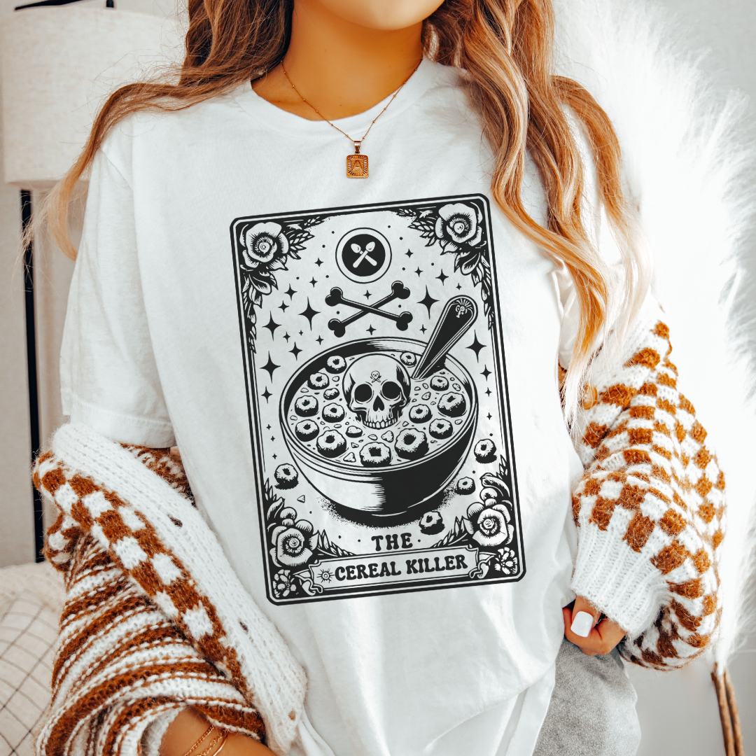 Cereal Killer Tarot Card T-shirt