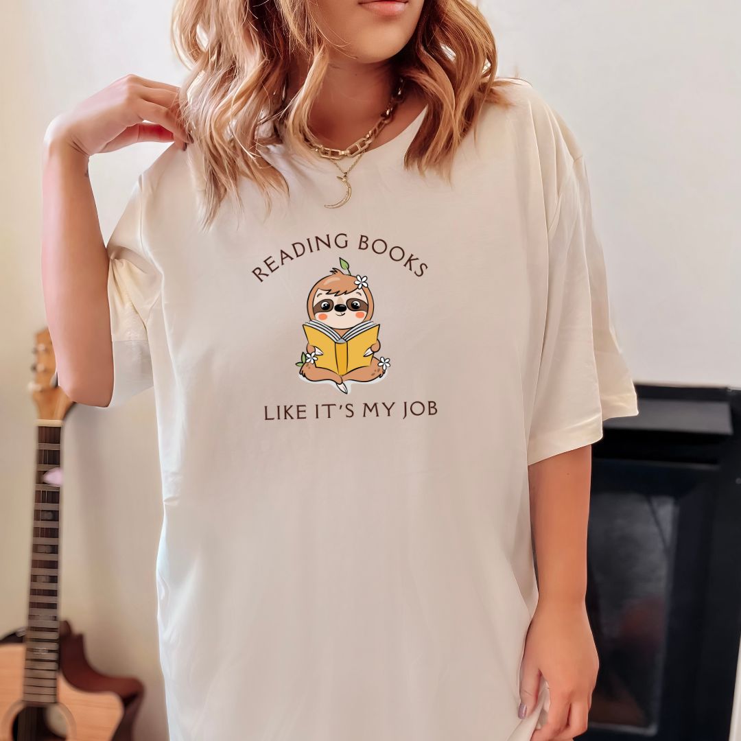 Reading Books Like It's My Job Shirt