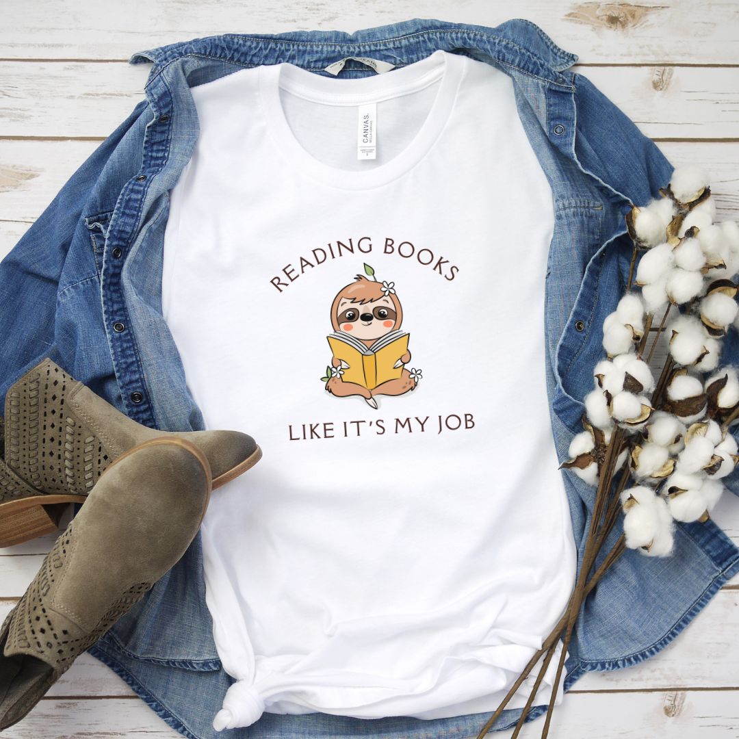 Reading Books Like It's My Job Shirt