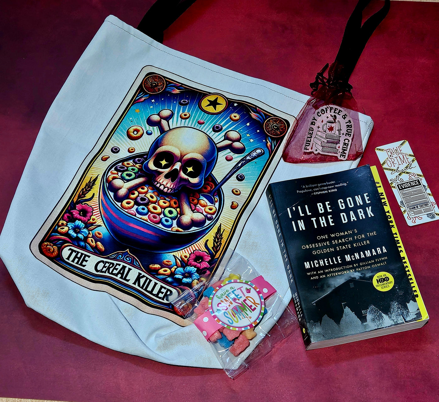 Golden State Killer True Crime One-Time Book Box