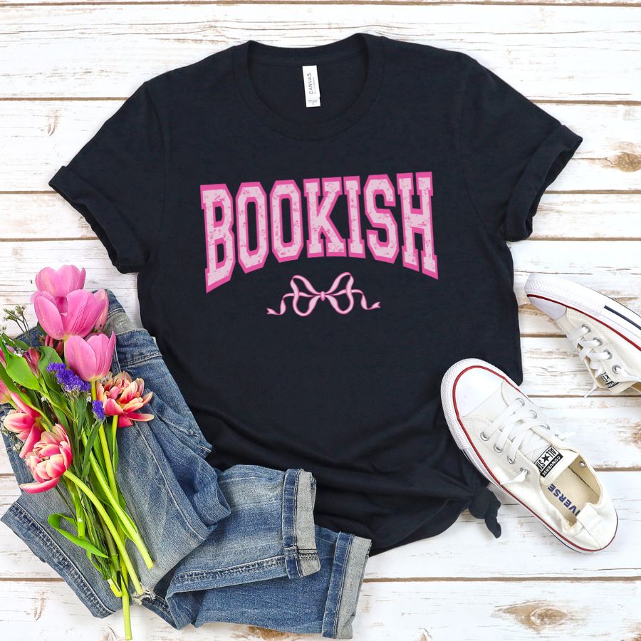 Bookish T-shirt with Bow