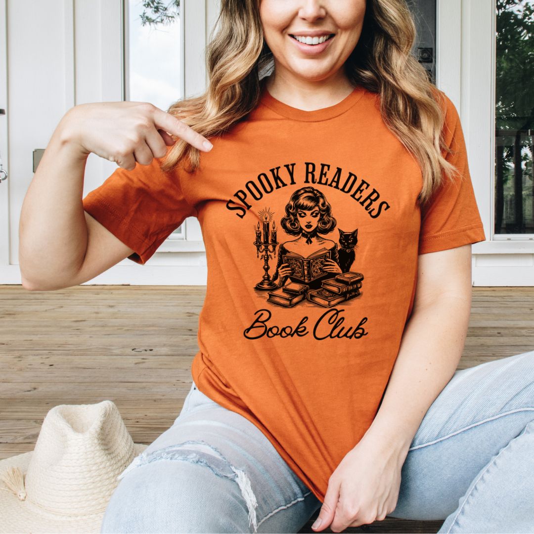 Spooky Readers Book Club T-shirt