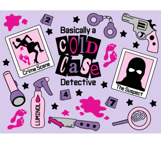 True Crime Cold Case Detective 40oz Tumbler