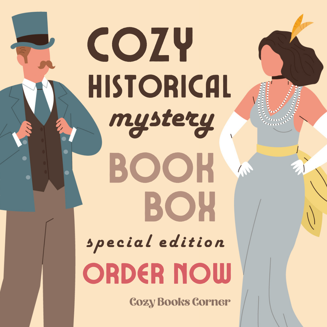 Historical Cozy Mystery 1-time Book Box
