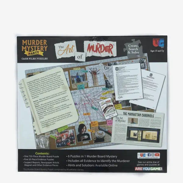 Case File Puzzle - The Art of Murder