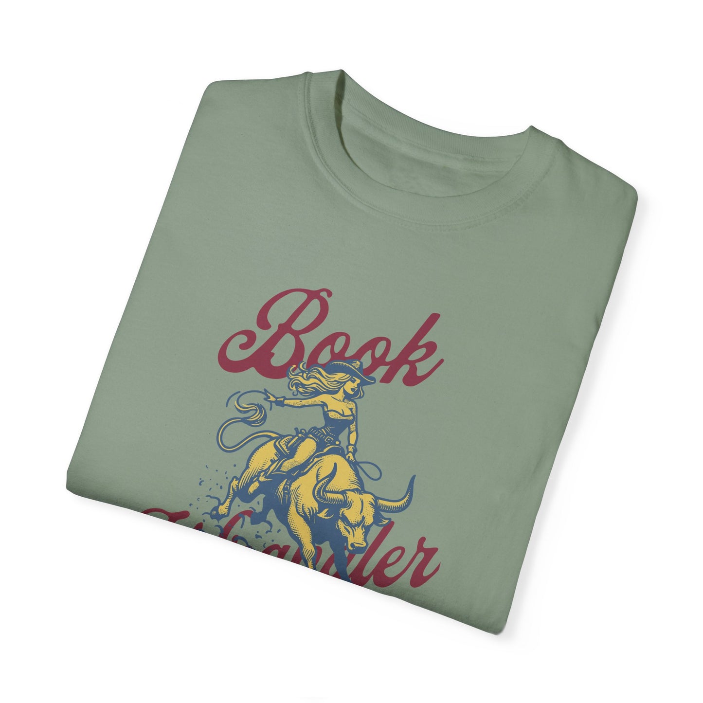 Book Wrangler Cowgirl T-shirt