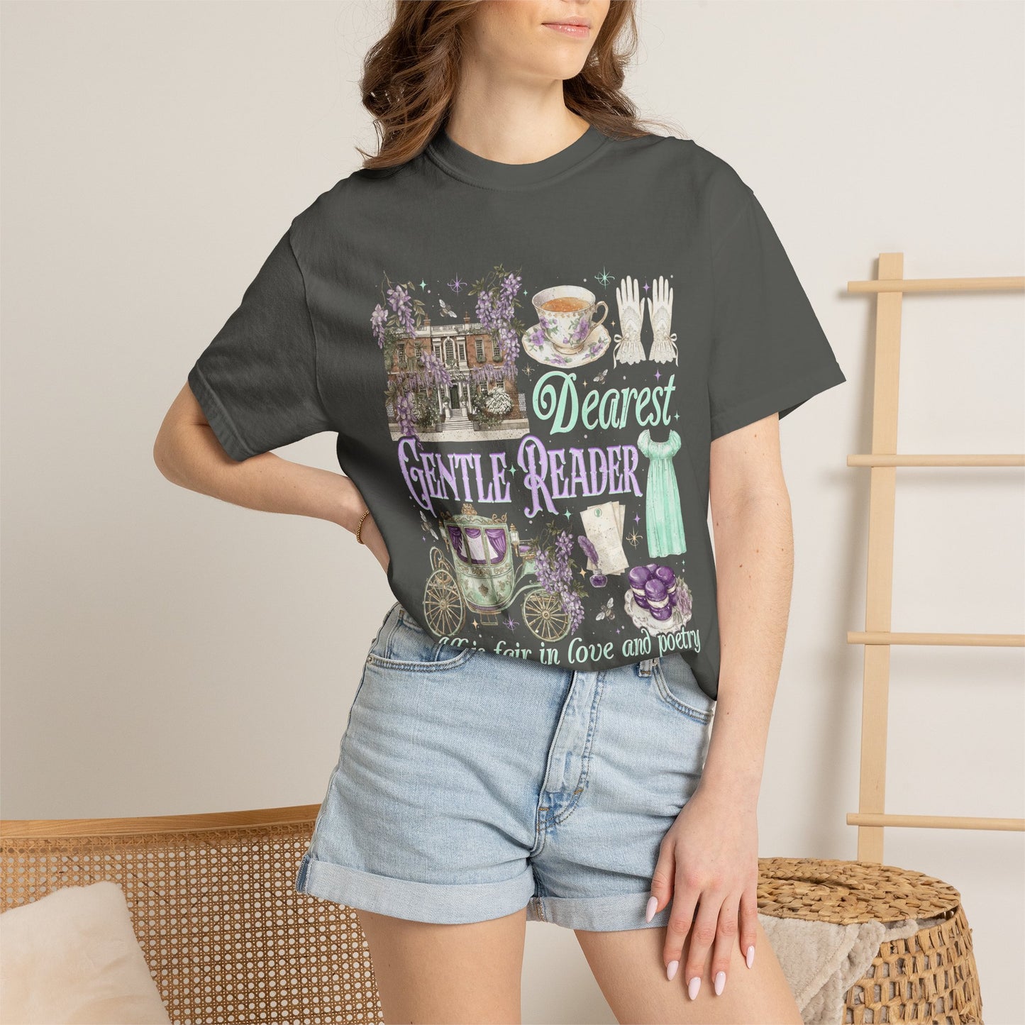 Dearest Gentle Reader Comfort Colors T-shirt
