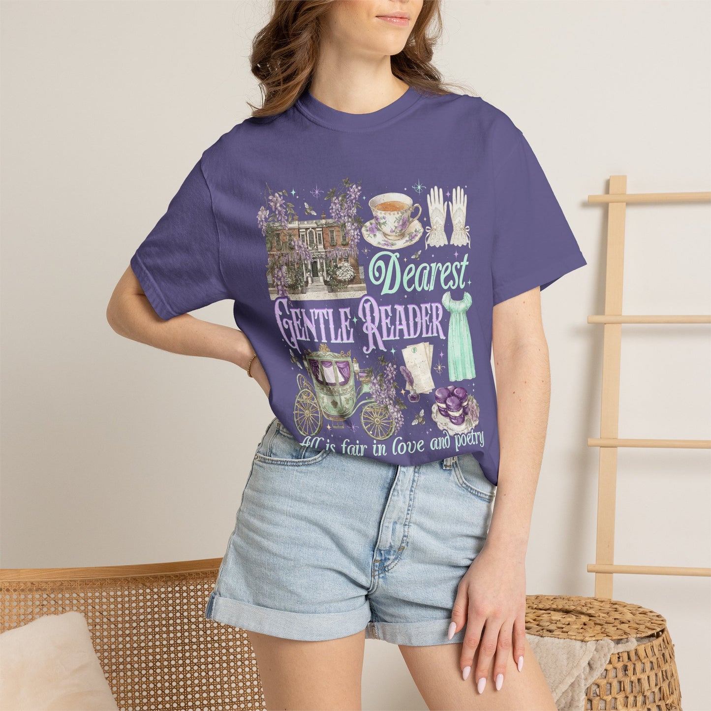 Dearest Gentle Reader Comfort Colors T-shirt