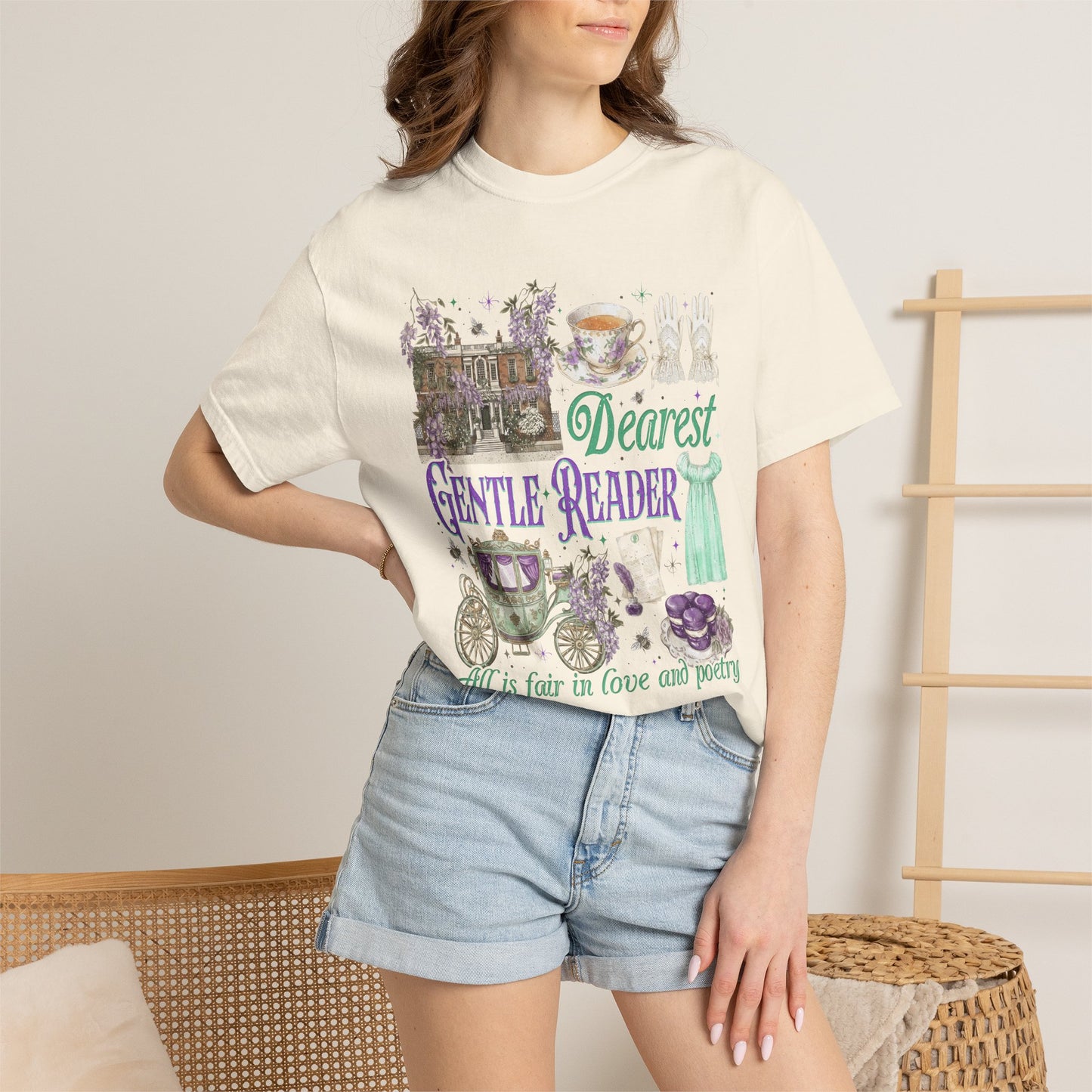 Dearest Gentle Reader Comfort Colors T-shirt