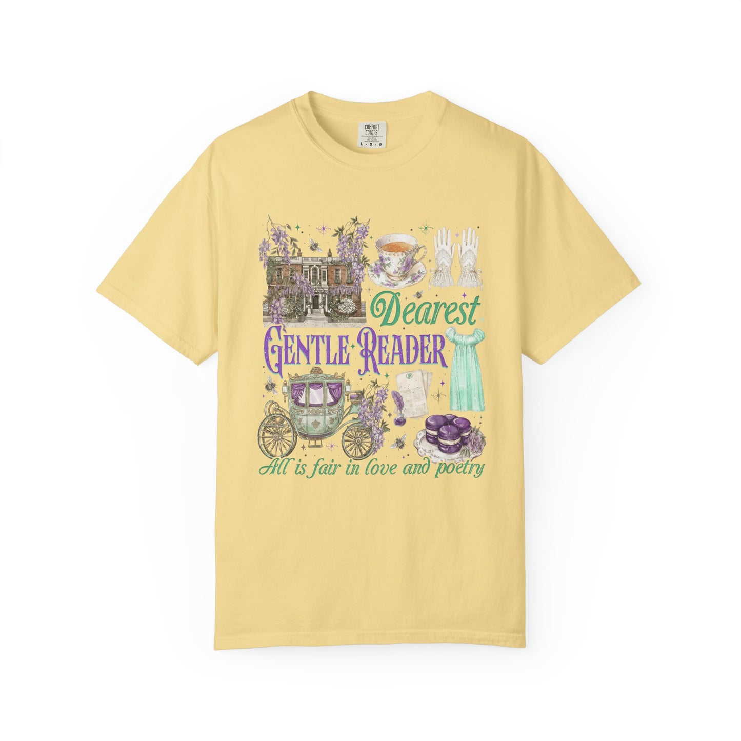 Dearest Gentle Reader Comfort Colors T-shirt