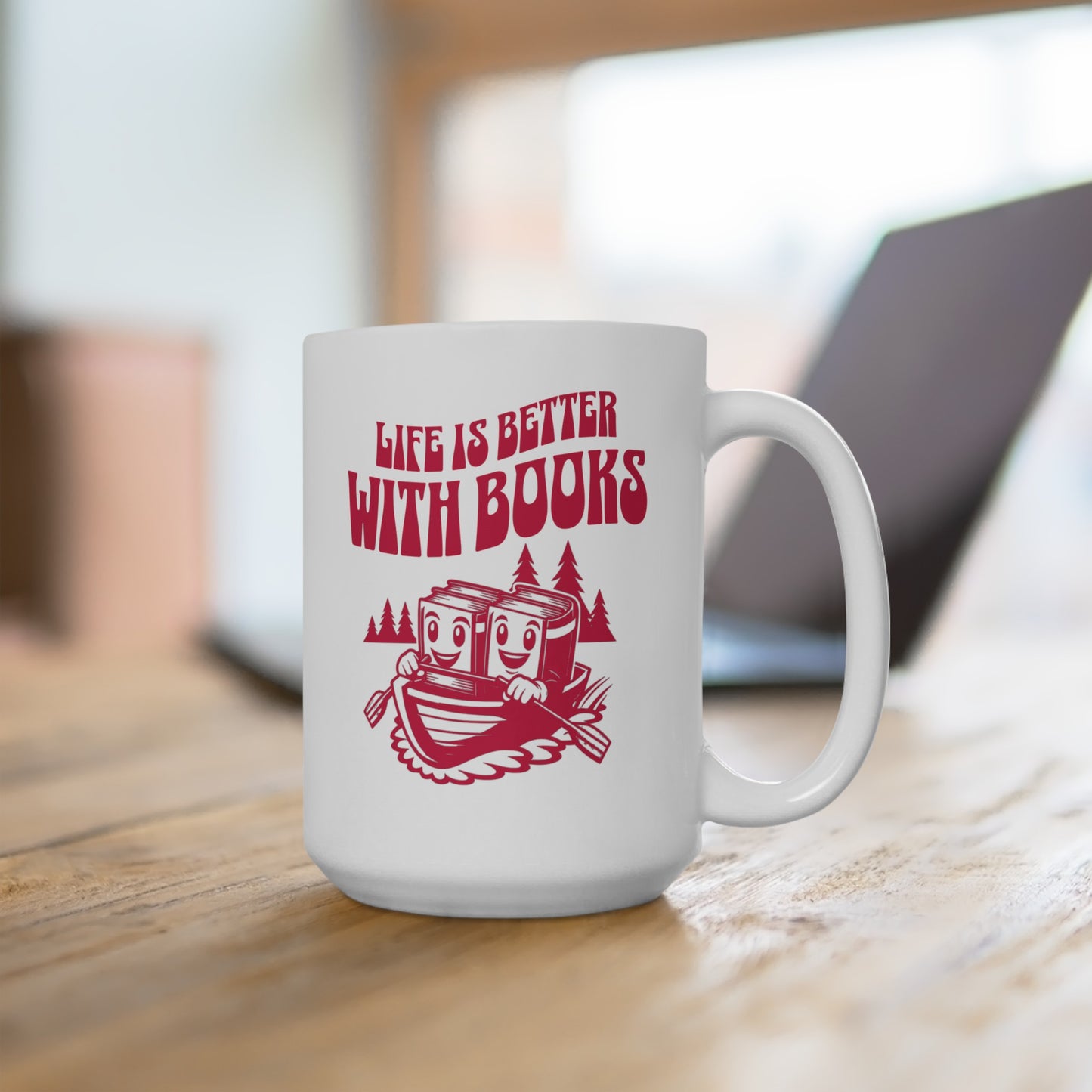 Life is Better with Books Mug