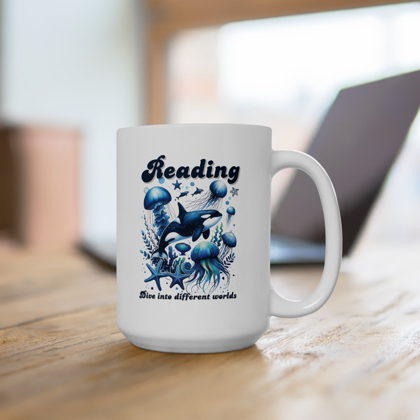 Reading - Dive into Different Worlds Mug