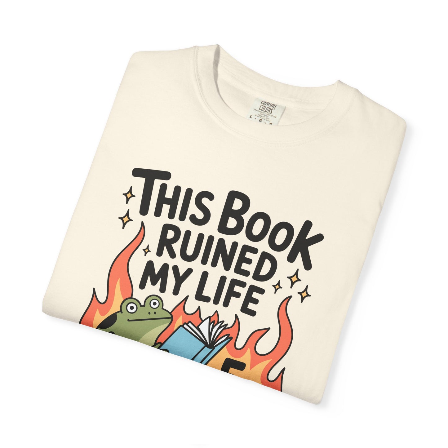 Book Ruined My Life 5 Stars Comfort Colors T-shirt