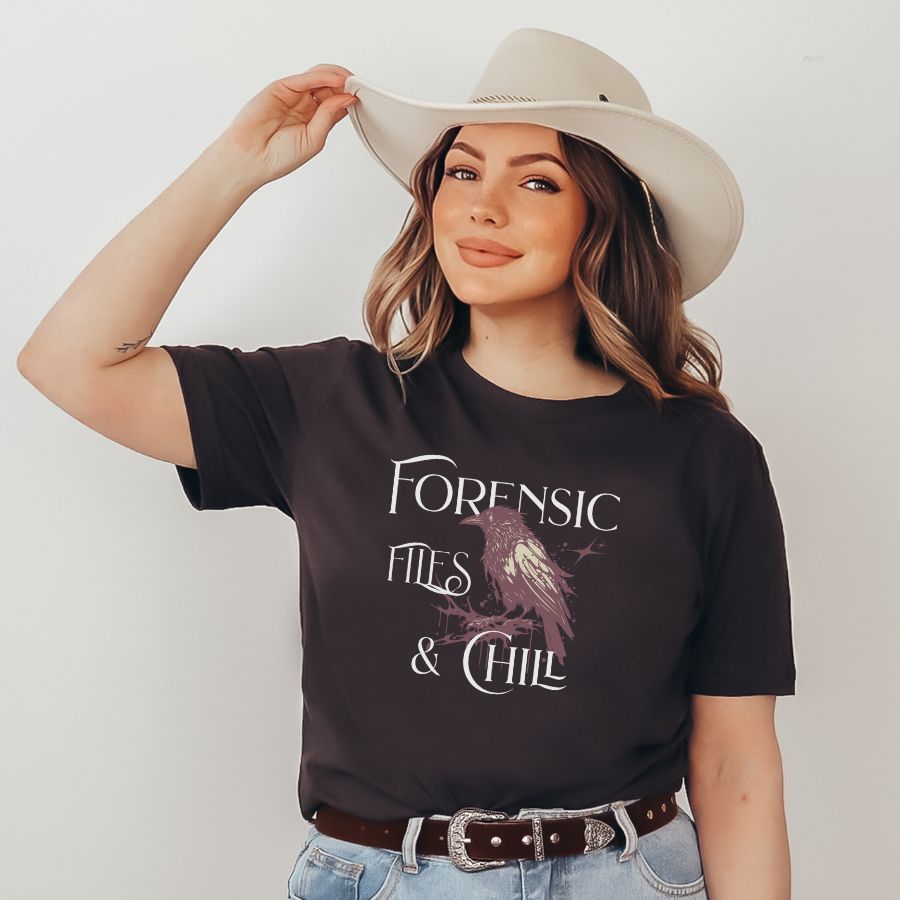 Forensic Files & Chill True Crime T-shirt