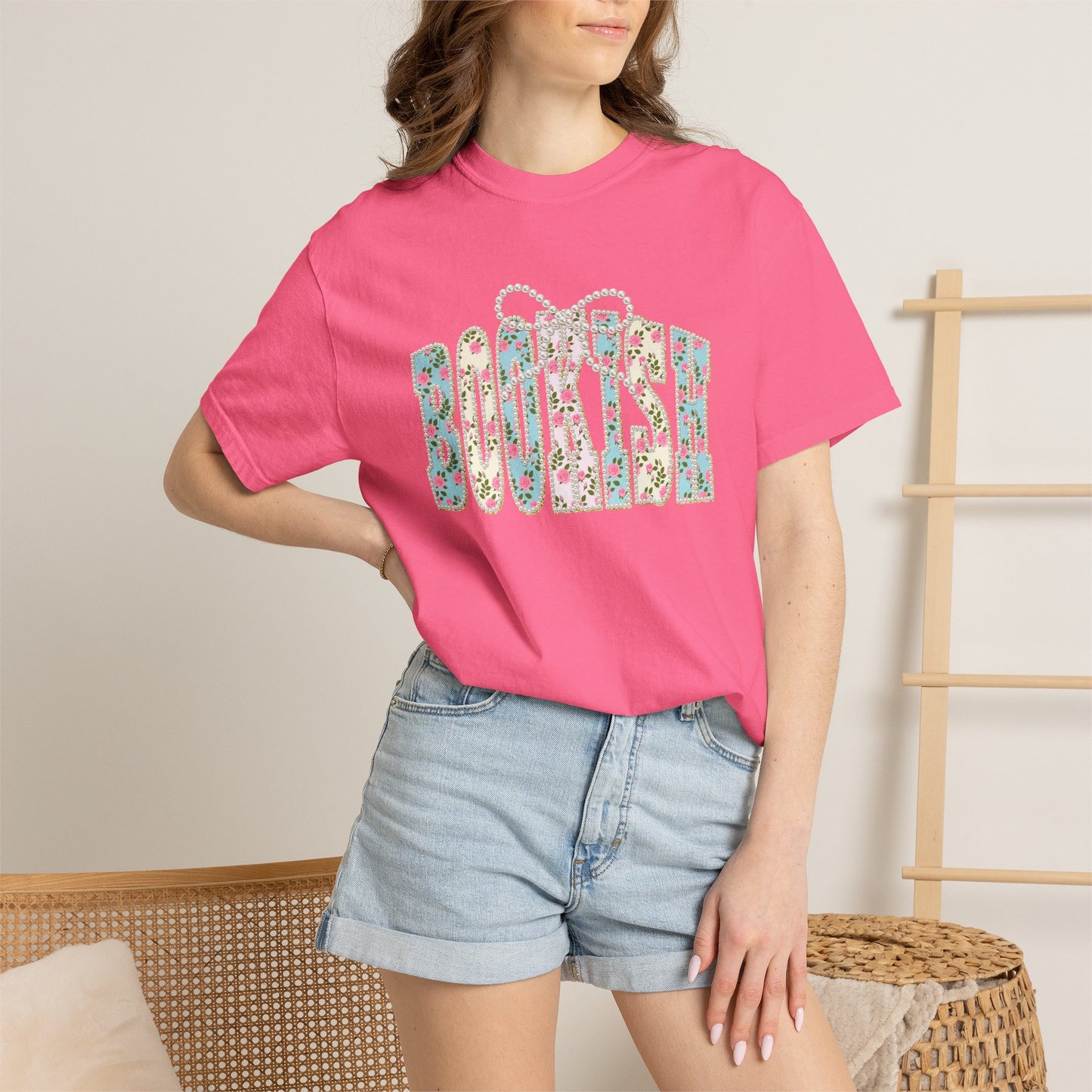Bookish with Pearls T-shirt