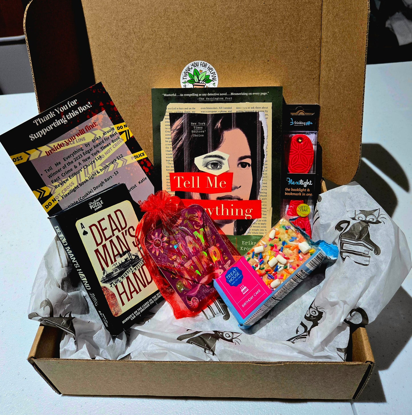 Bi-monthly True Crime Book Box