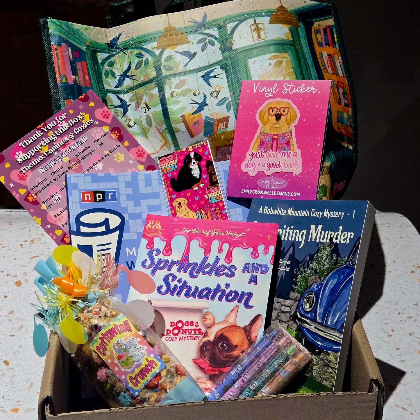 Bi-monthly Cozy Mystery Book Box