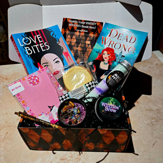 SWEET Spooky Season 1-time Book Box - Paranormal Romance/Mystery