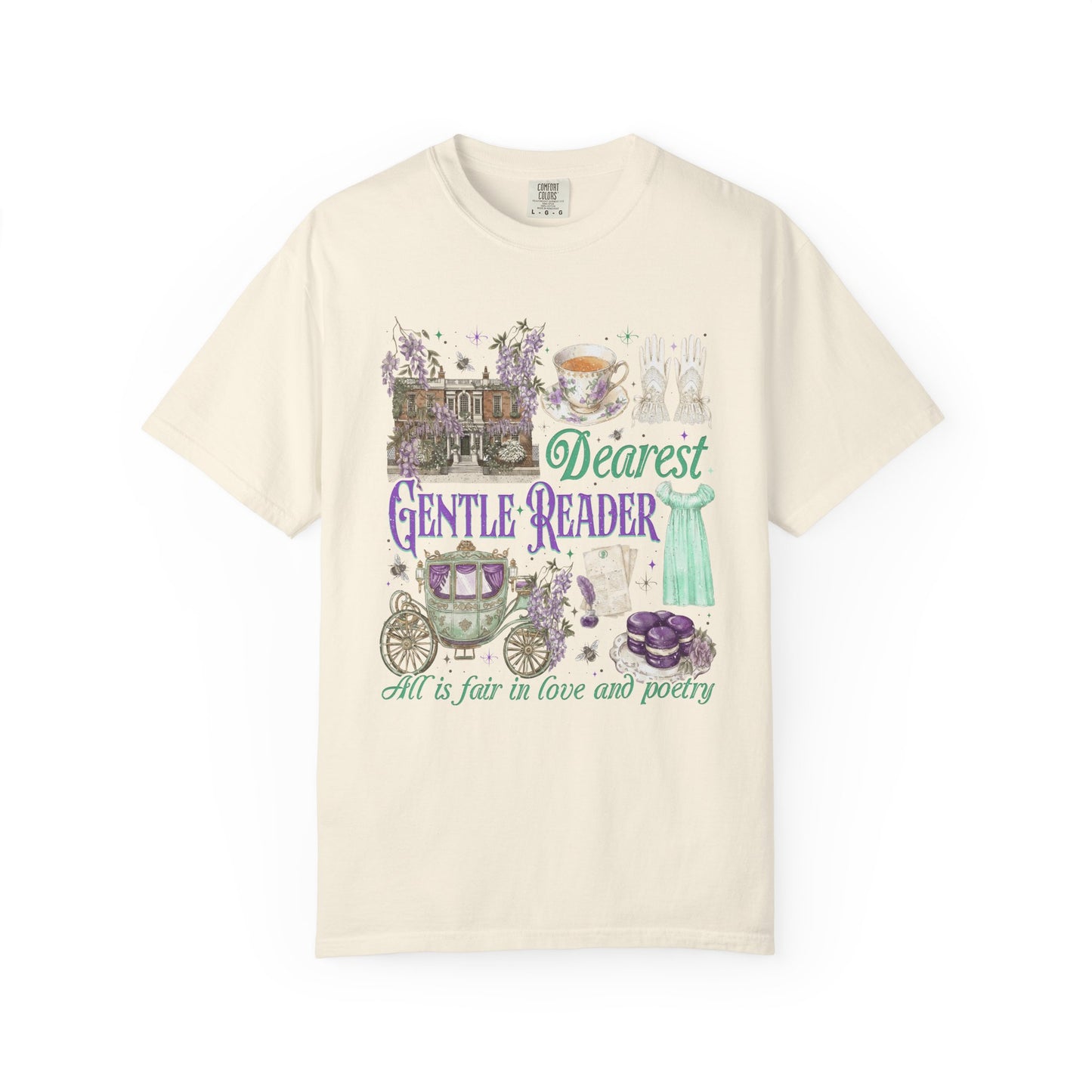 Dearest Gentle Reader Comfort Colors T-shirt