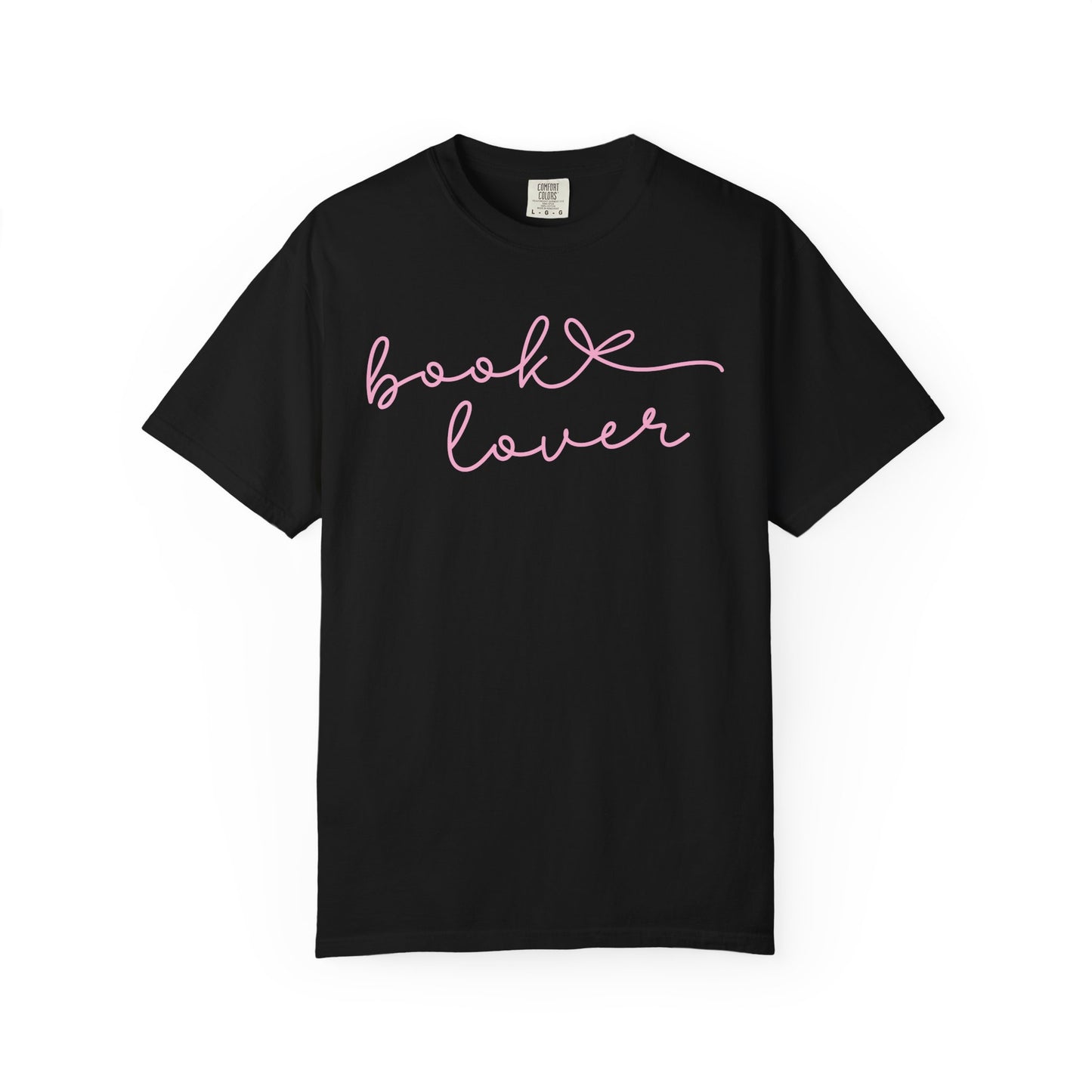 Book Lover Script Comfort Colors T-shirt