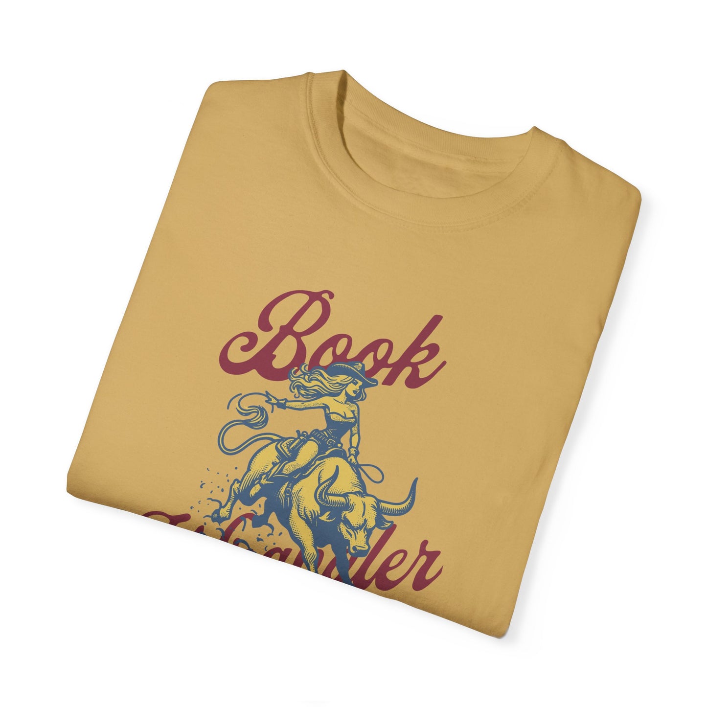 Book Wrangler Cowgirl T-shirt