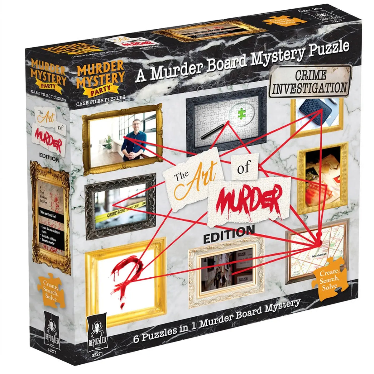Case File Puzzle - The Art of Murder