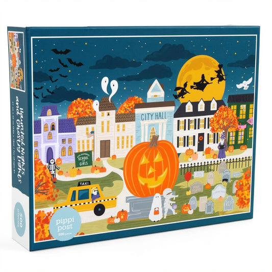 Haunted Nights & Ghostly Lights 500 piece puzzle