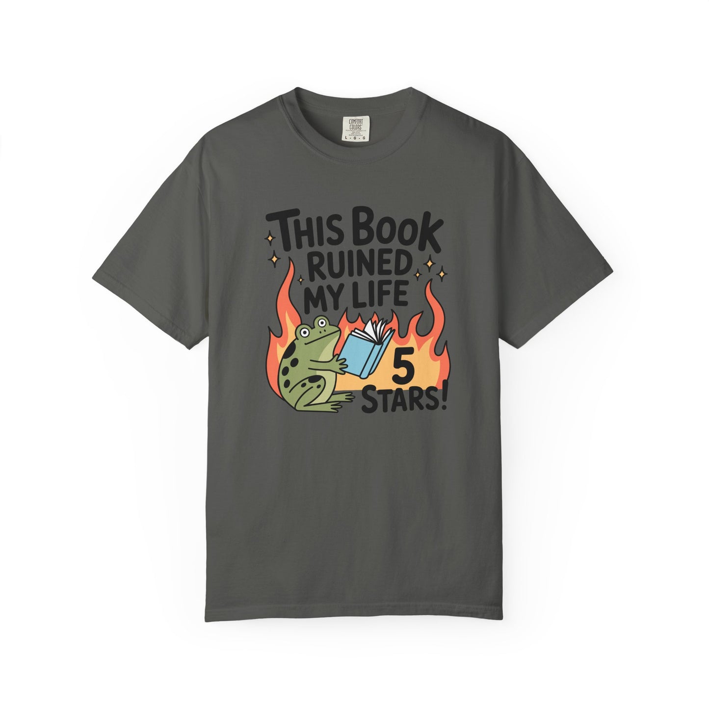 Book Ruined My Life 5 Stars Comfort Colors T-shirt