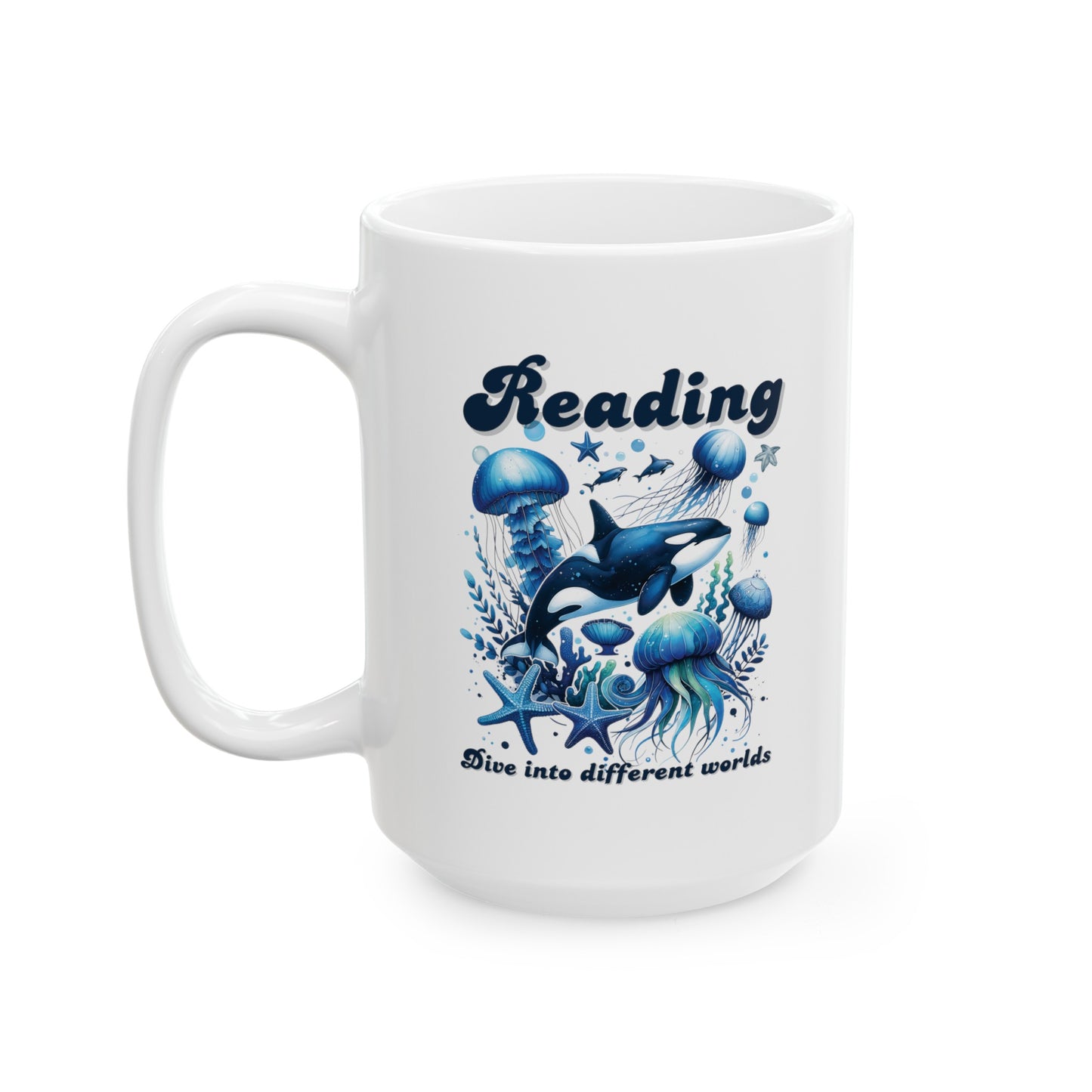 Reading - Dive into Different Worlds Mug