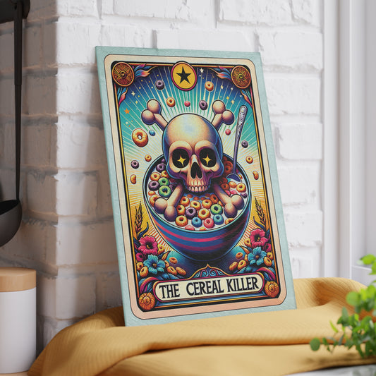 Cereal Killer Glass Cutting Board