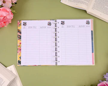 Beautiful Undated Reading Planner