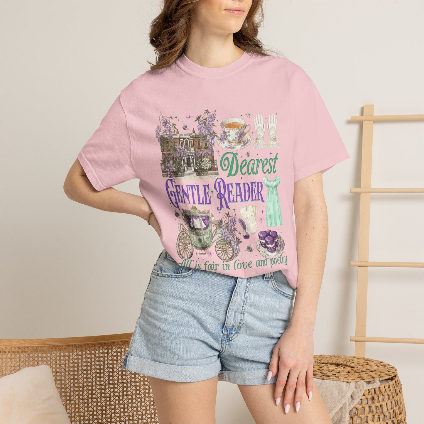 Dearest Gentle Reader Comfort Colors T-shirt