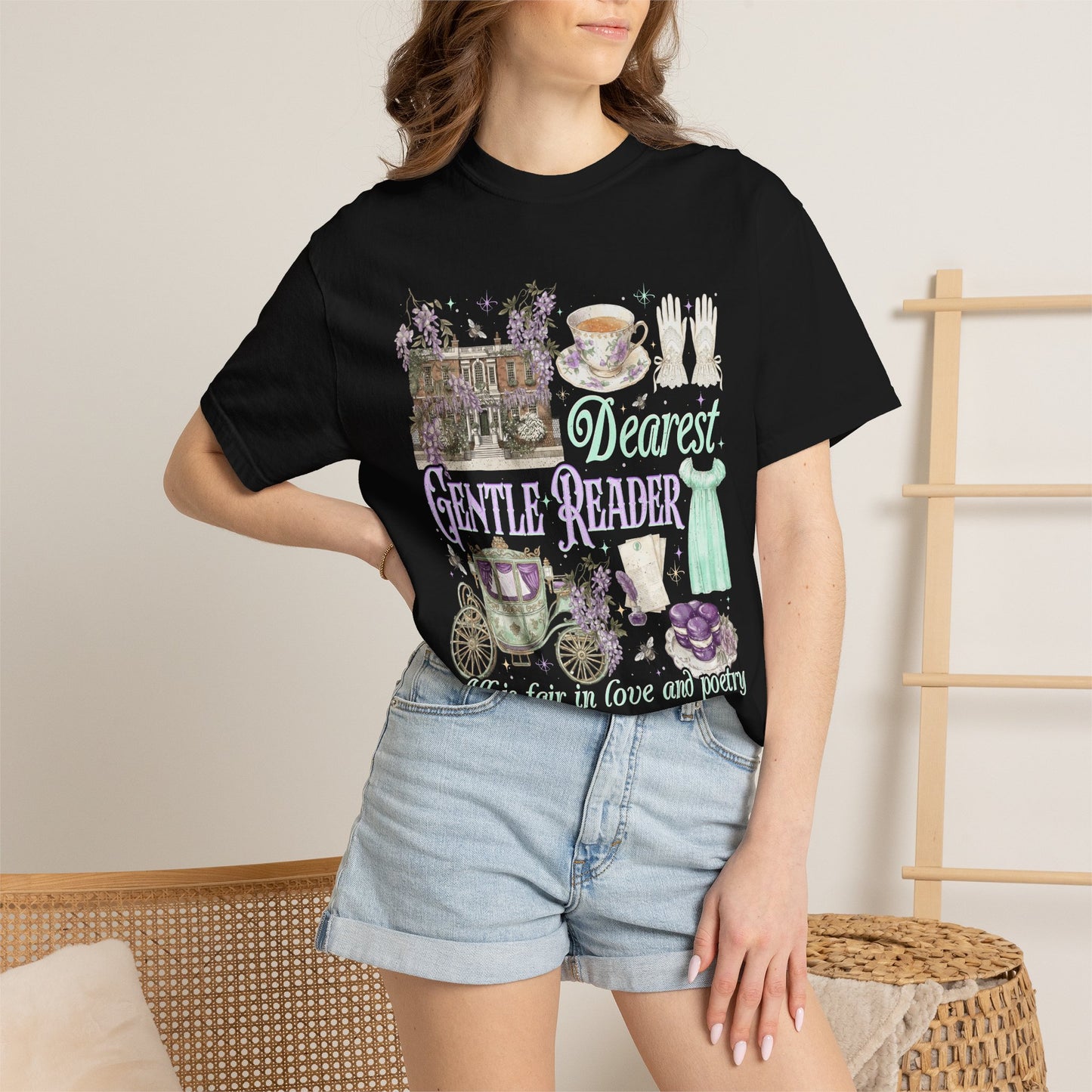Dearest Gentle Reader Comfort Colors T-shirt