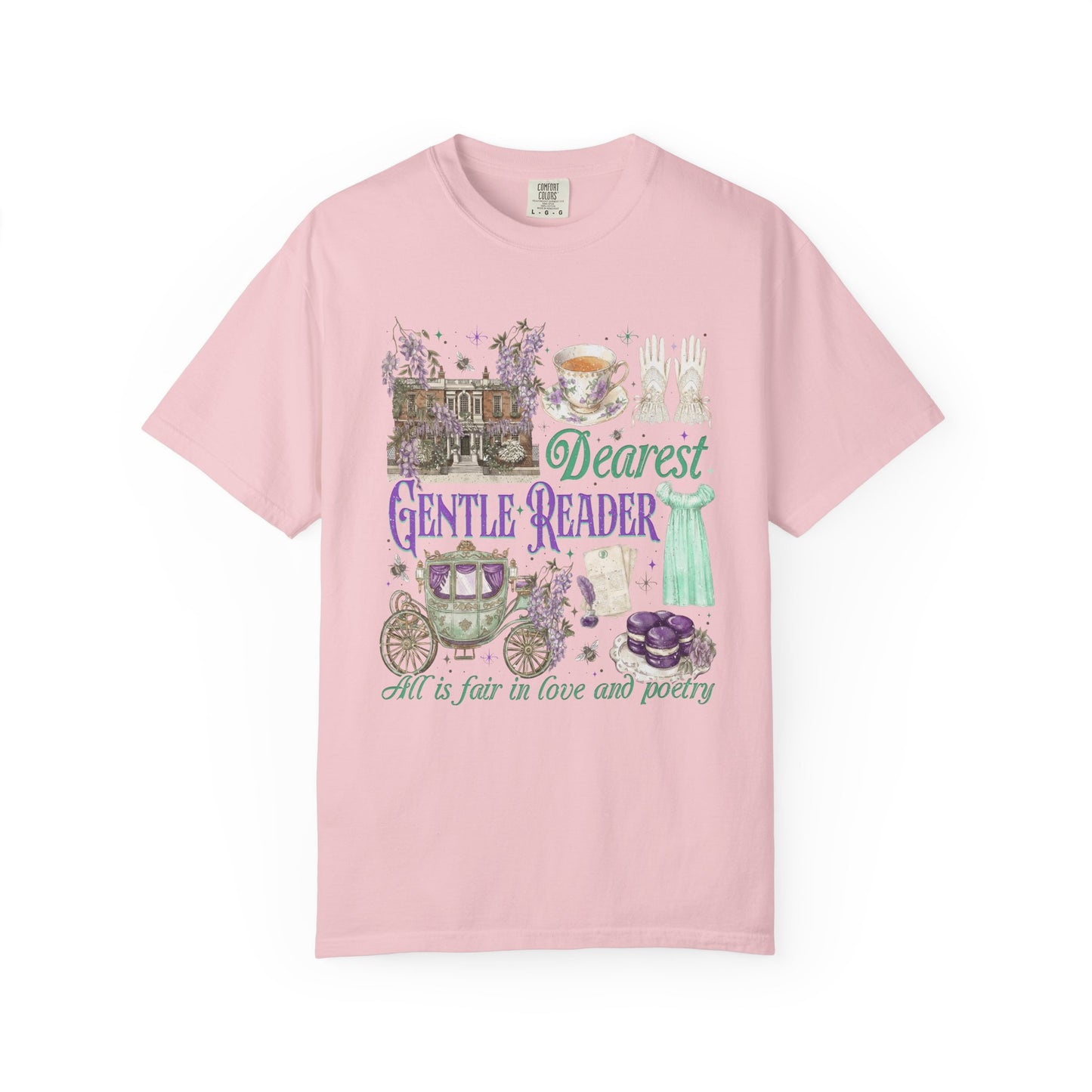 Dearest Gentle Reader Comfort Colors T-shirt