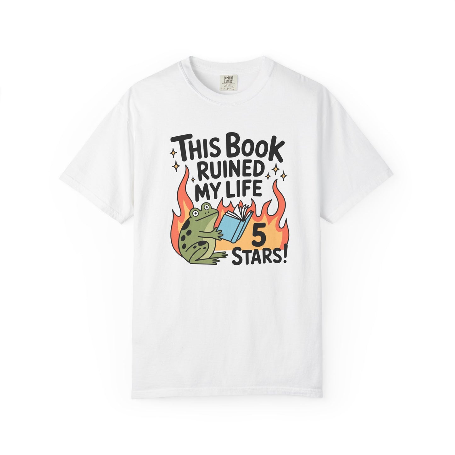 Book Ruined My Life 5 Stars Comfort Colors T-shirt