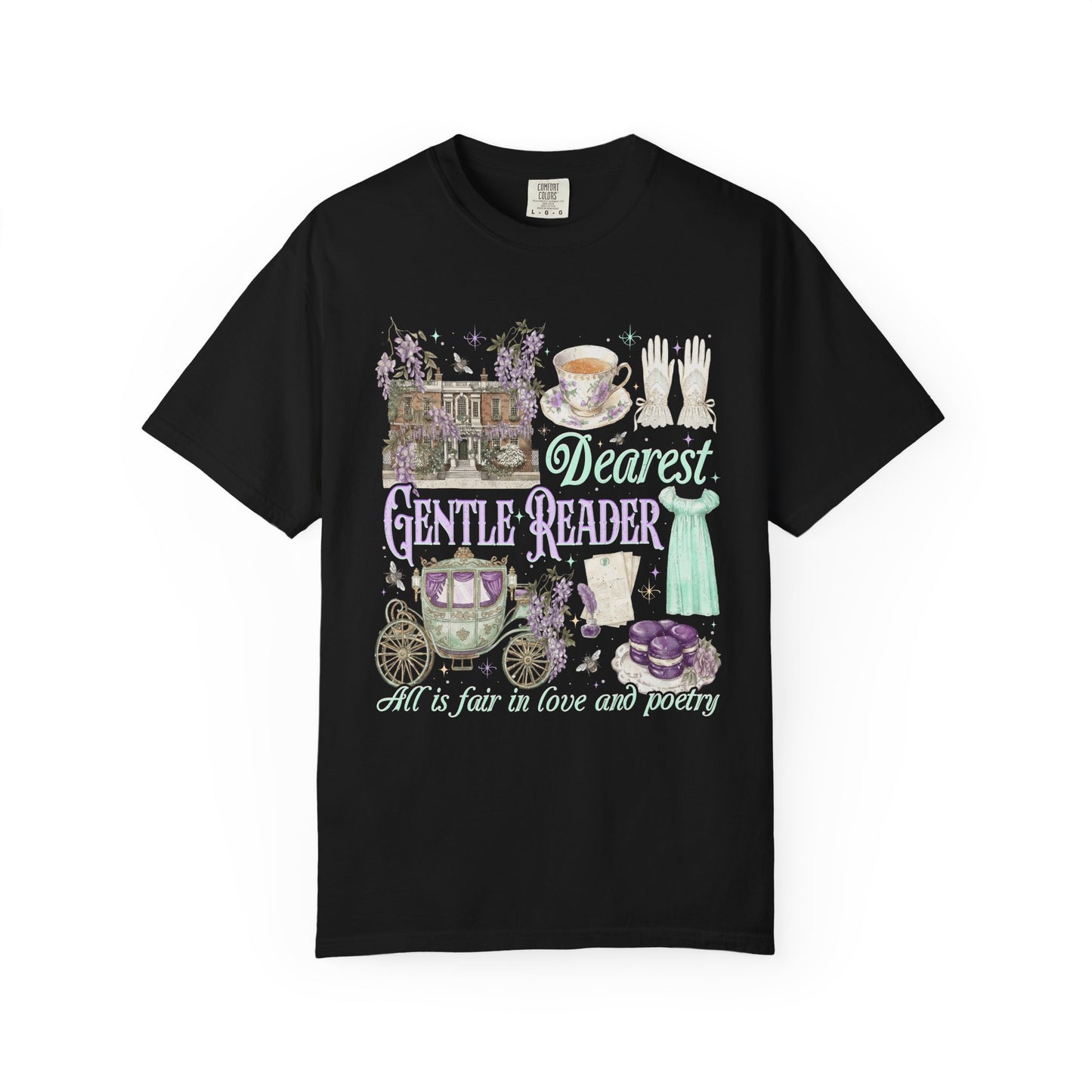 Dearest Gentle Reader Comfort Colors T-shirt