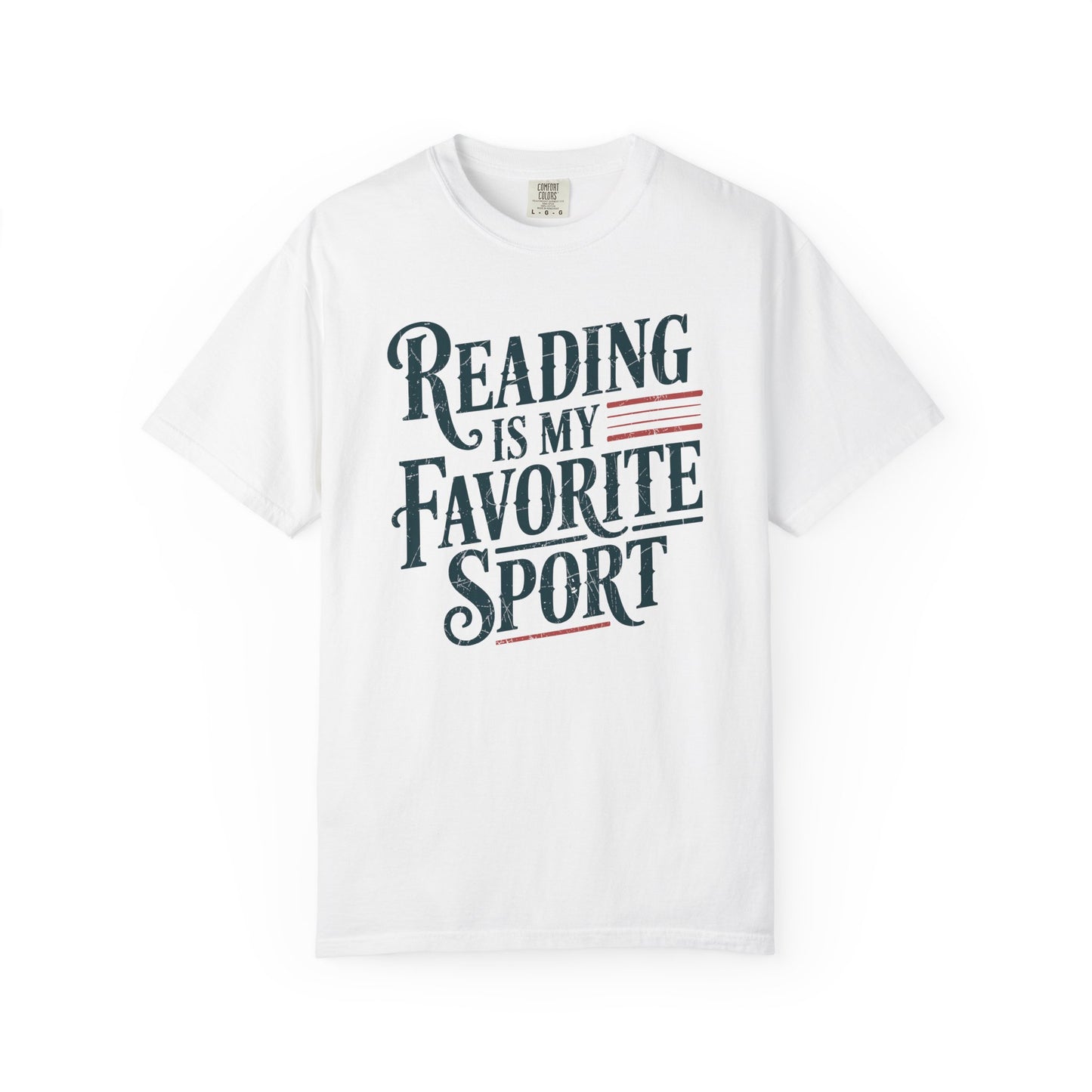 Reading is My Favorite Sport Comfort Colors T-shirt