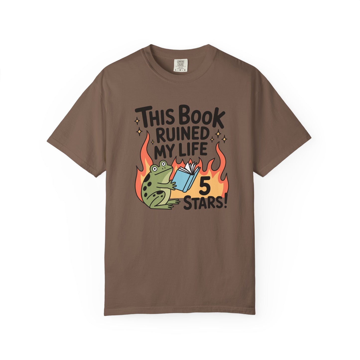 Book Ruined My Life 5 Stars Comfort Colors T-shirt