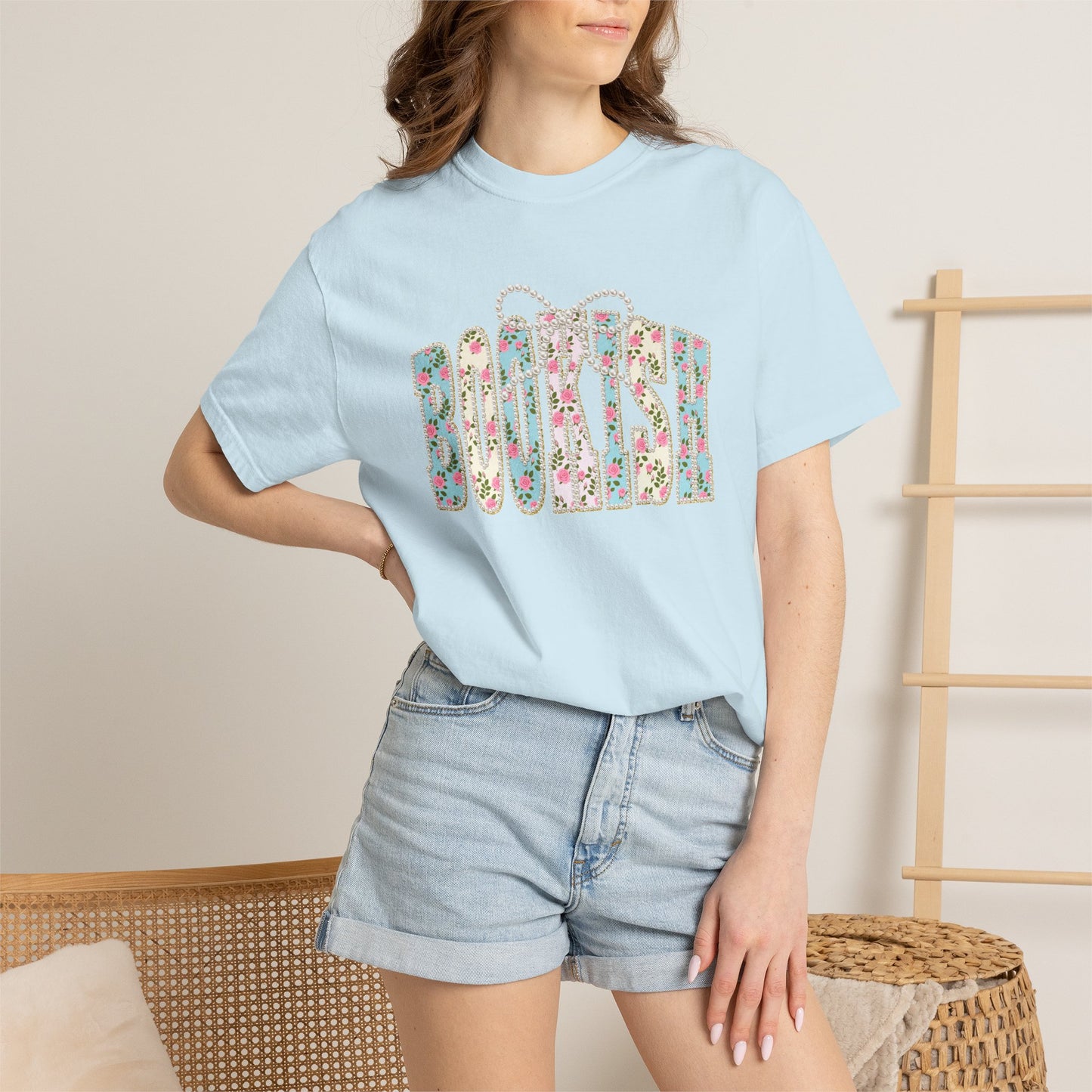 Bookish with Pearls T-shirt