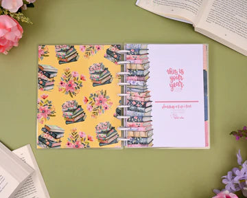 Beautiful Undated Reading Planner