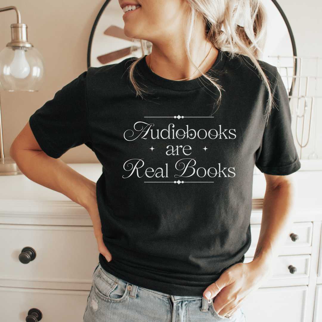 Audiobooks *are* Real Books Shirt